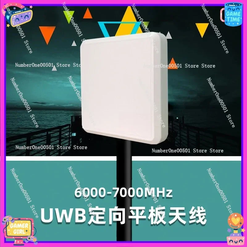 Ultra Wideband Directional Panel Antenna 6G-7G 6000-7000MHz Outdoor Waterproof Ranging Antenna