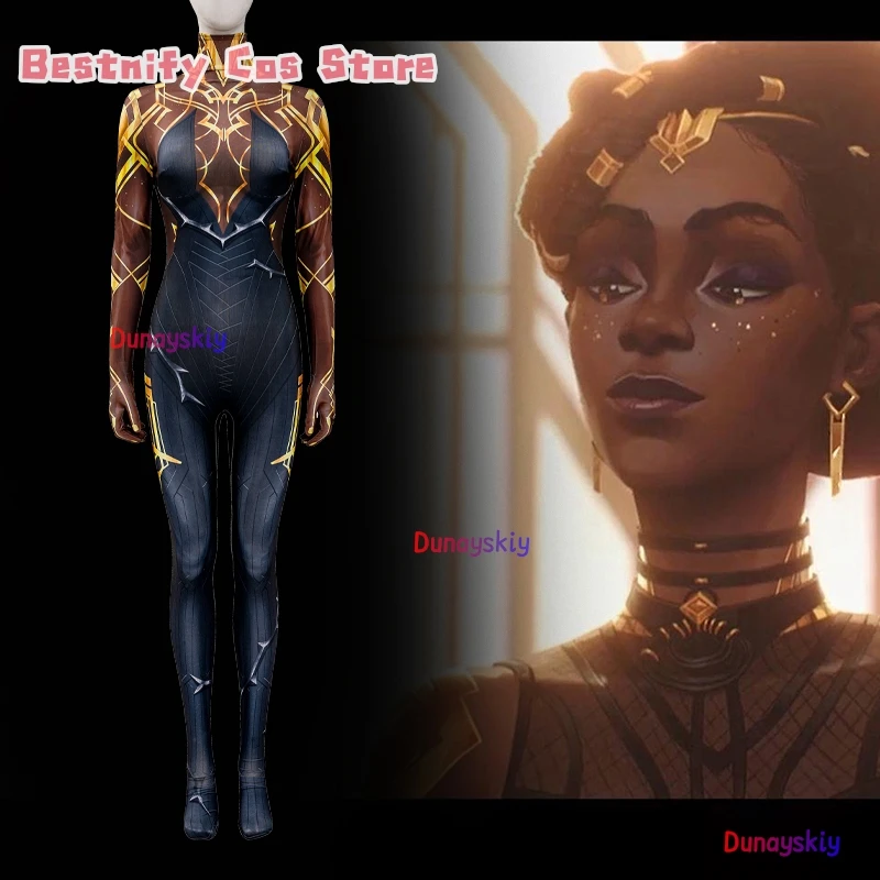 Arcane Mel Medarda Cosplay Costume Anime Zentai Straitjacket Game LOL 2 Mel Fighting Jumpsuit Role-playing Outfits Unisex Outfit