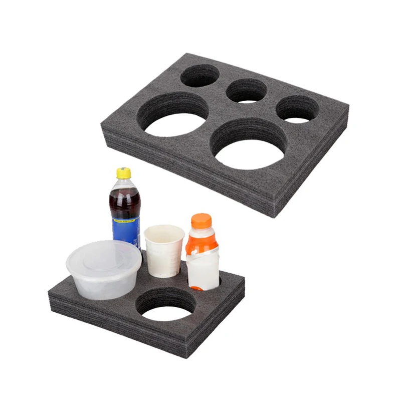 Disposable Cup Carrier Holder Drink Tray Takeout Coffee Trays Beverage Delivery Holders Out Take Packing Go Carry Drinks
