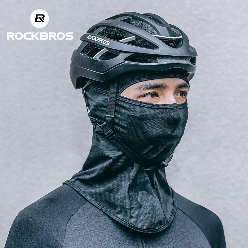 

ROCKBROS Summer UV Protection Full Face Mask - Cycling Balaclava & Breathable Scarf for Bike Motorcycle & Outdoor