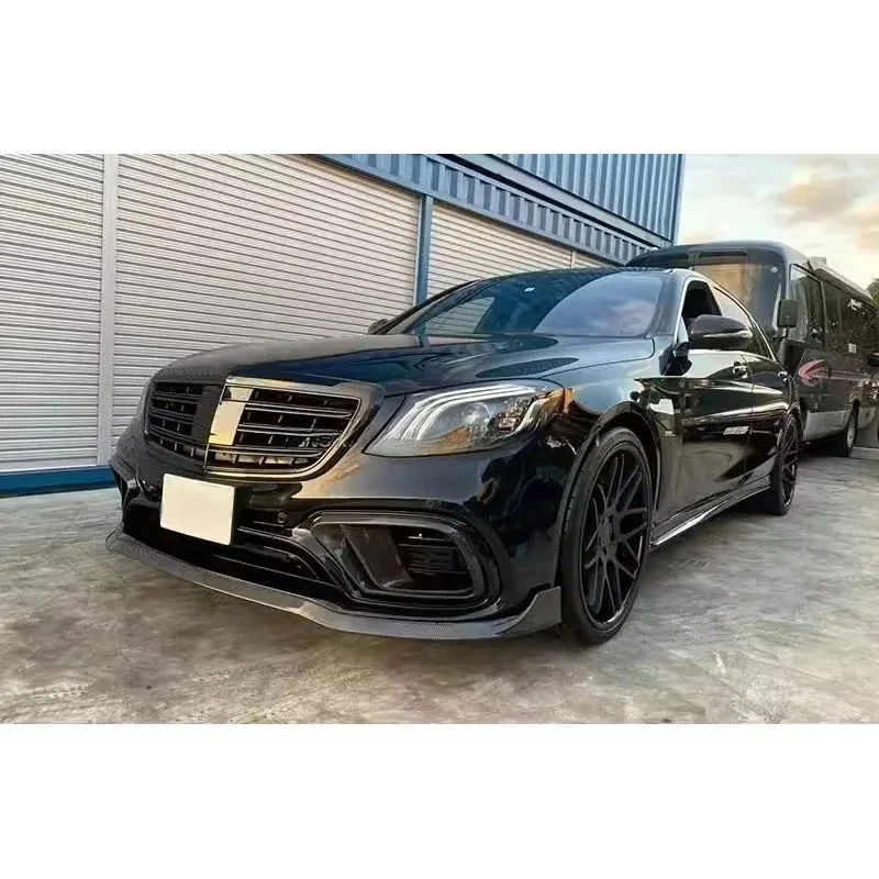 

Комплект обвеса для W222 2013-2020: Обновление до стиля B, карбоновый диффузор, насадки на выхлопную трубу, спойлер из полипропилена