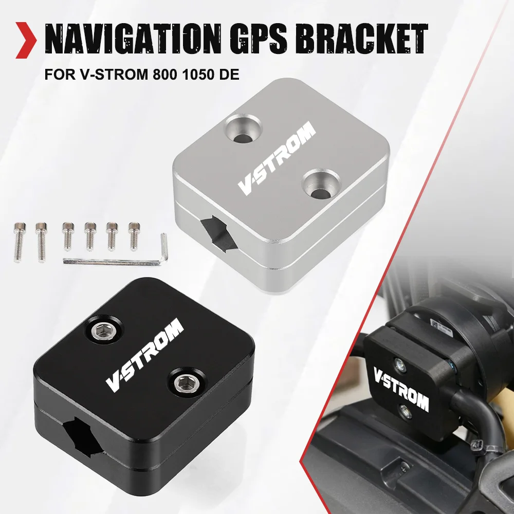 For Suzuki V-STROM 800DE V-Strom 800DE 2023 2024 Motorcycle Driving Recorder GPS Mount Bracket Navigation VStrom 800 1050 DE