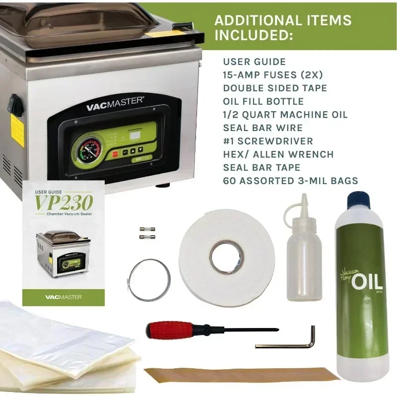 Scelleuse sous vide avec sac