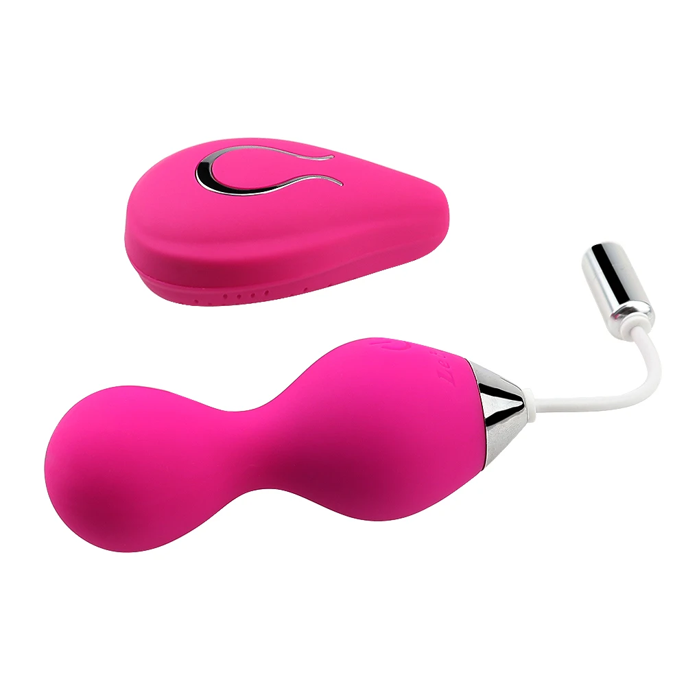 Remote Control  Safe Silicone Smart Ball Vibrator Kegel Ball Vagina Tighten Exercise Machine Vaginal trainer Sex Toys for Women