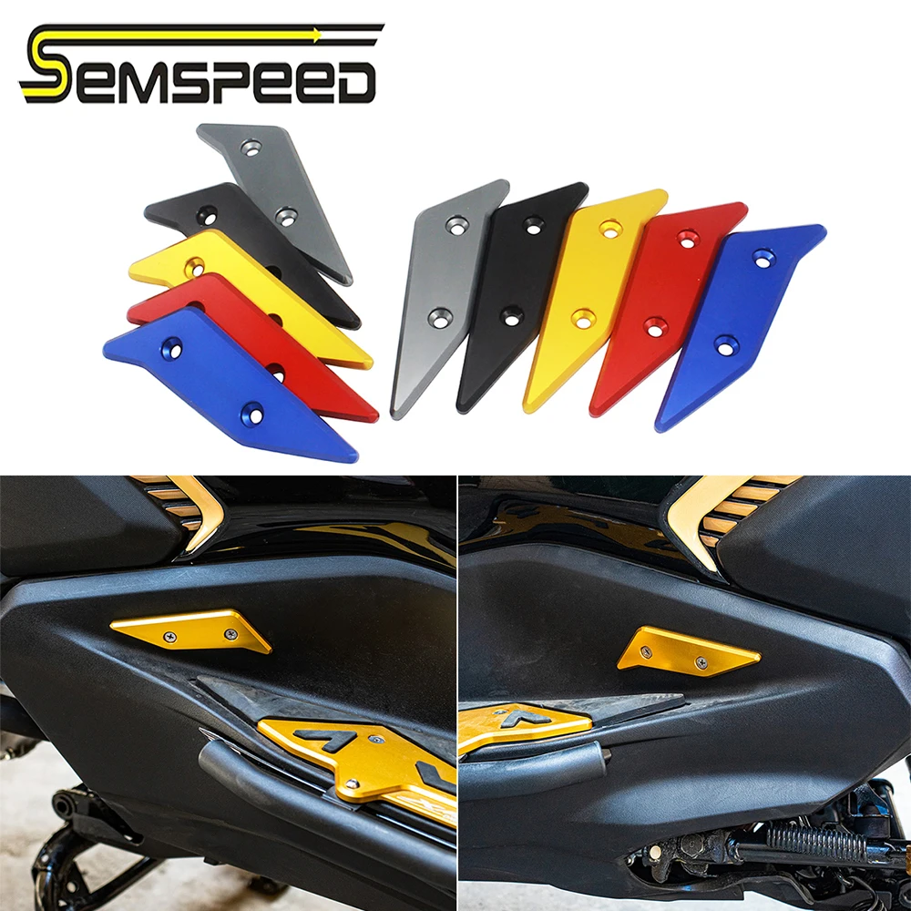 

Semspeed For Yamaha XMAX V2 XMAX 125 250 300 2023 2024 Motorcycle Inner Side Of The Foot Pedal Cover Trim