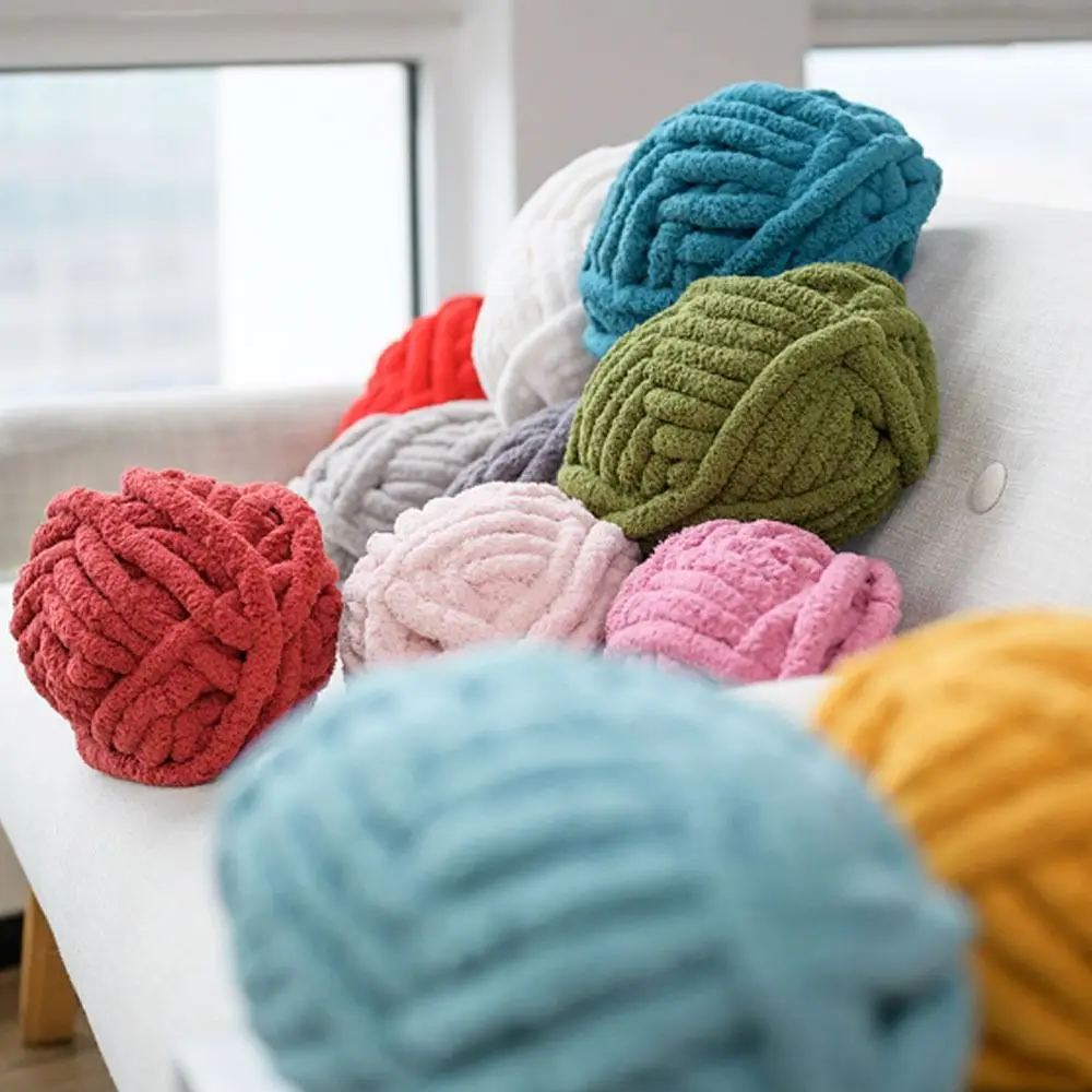 226g/Ball Novel Functional Thick Crochet Yarn Sewing For Bag Blanket Yarn Ball For Cushion For Basket Carpets Woven Thread