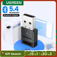 UGREEN Dongle USB Bluetooth Adapter for PC Bluetooth 5.4 Receiver & Transmitter for Bluetooth Keyboard/Mouse/Speakers