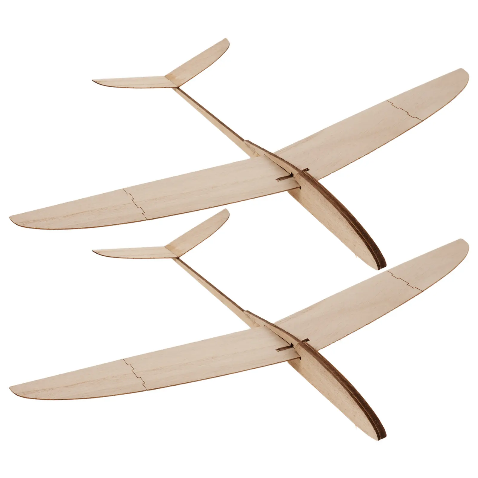 

2Pcs DIY Wooden Airplane Glider Kit Unfinished Paintable Wood Plane for Kids School Classroom Craft Birthday Group Activity