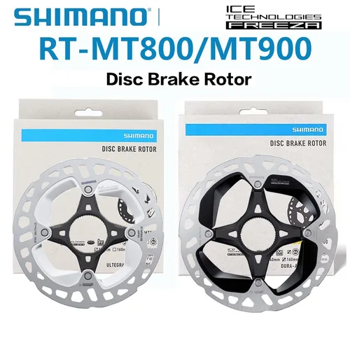 Imagen 1 del producto Rotor de disco de bloqueo central Shimano XTR RT MT900 DEORE XT SLX MT800 Rotor de disco de freno de bicicleta hidráulico Dura Ace caja Original