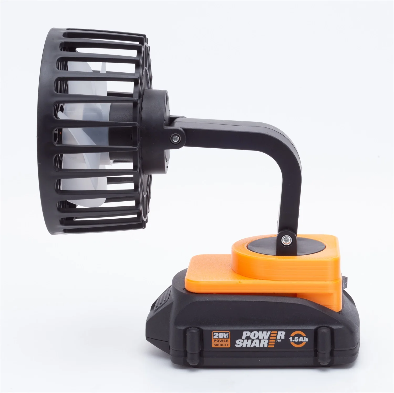 ل Worx 20 فولت 4PIN/6PIN بطارية ليثيوم أيون مروحة صغيرة أداة عارية لاسلكية لصالة الألعاب الرياضية تجريب السيارة المقعد الخلفي في الهواء الطلق التخييم مروحة لاسلكية