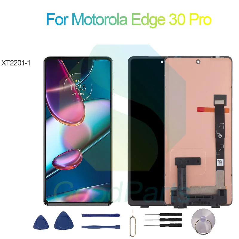 

For Motorola Edge 30 Pro LCD Display Screen 6.7" XT2201-1 For Moto Edge 30 Pro Touch Digitizer Assembly Replacement