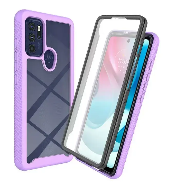 360 Protect Front Back Capa for Motorola Moto G60 Crystal Case Bumper Armor Motoroloa G60 G30 G20 G10 G 60 G31 G41 G51 G71 Funda - Image 9