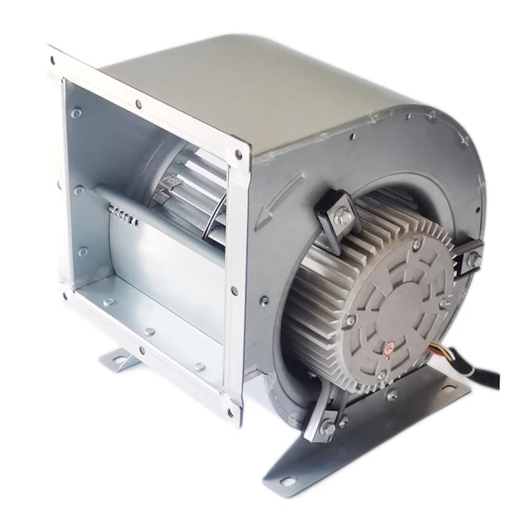 

7/5 150W AC 220V 60Hz Motor Drive Centrifugal Forward Curved Blower Ventilation Fan Centrifuge Tubular Extractor 1000 M3h