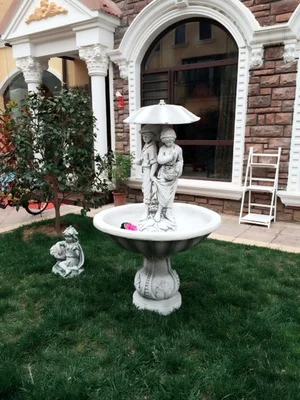 

Large outdoor garden flowing water decoration couple fountain villa courtyard water feature decoration ornament hot sal