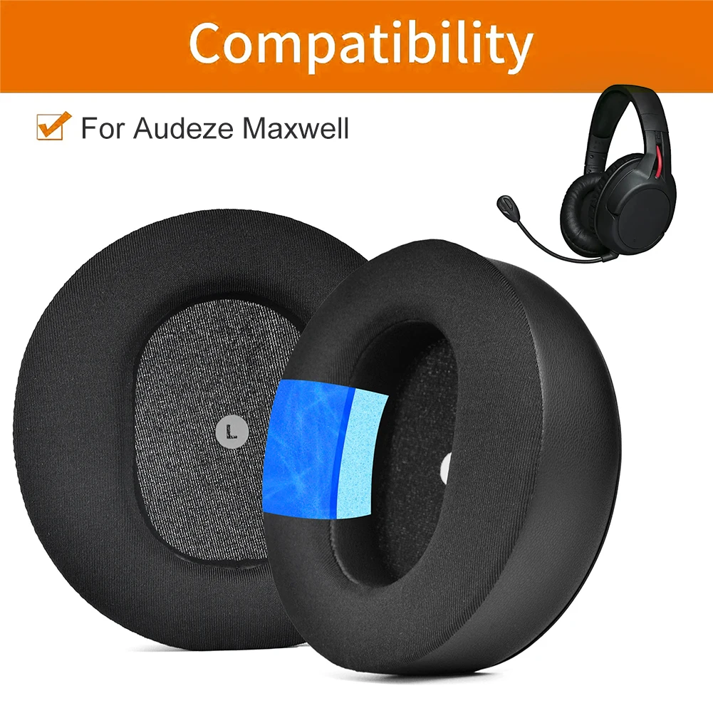 

For Audeze Maxwell Headphone Cooling Gel Earpads Pads Cushions Replacement Memory Foam Ear Cups Ear Pillow Headband Cushions