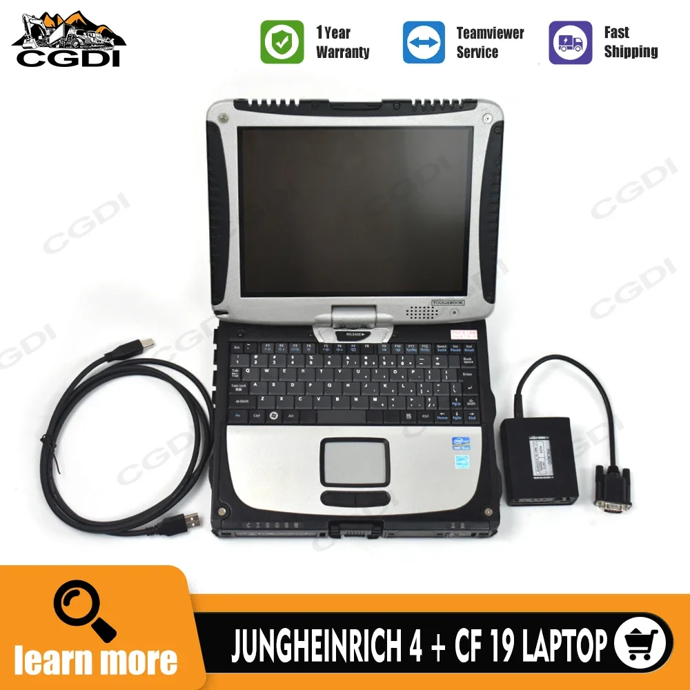 

Forklift Diagnostic tools Jungheinrich Toughbook CF 19 CF-19 Laptop for Judit Box Incado with Diagnostic Scanner