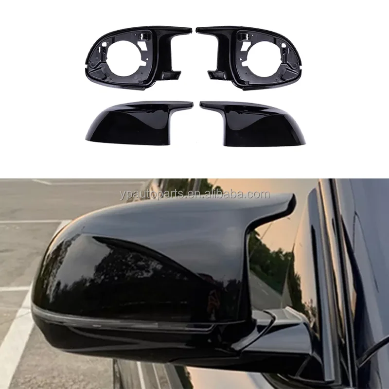 Universal Rear-view Mirror Cover for X3 X4 X5 X6 X7 Rearview Mirror Cover Replacement Style ABS Material