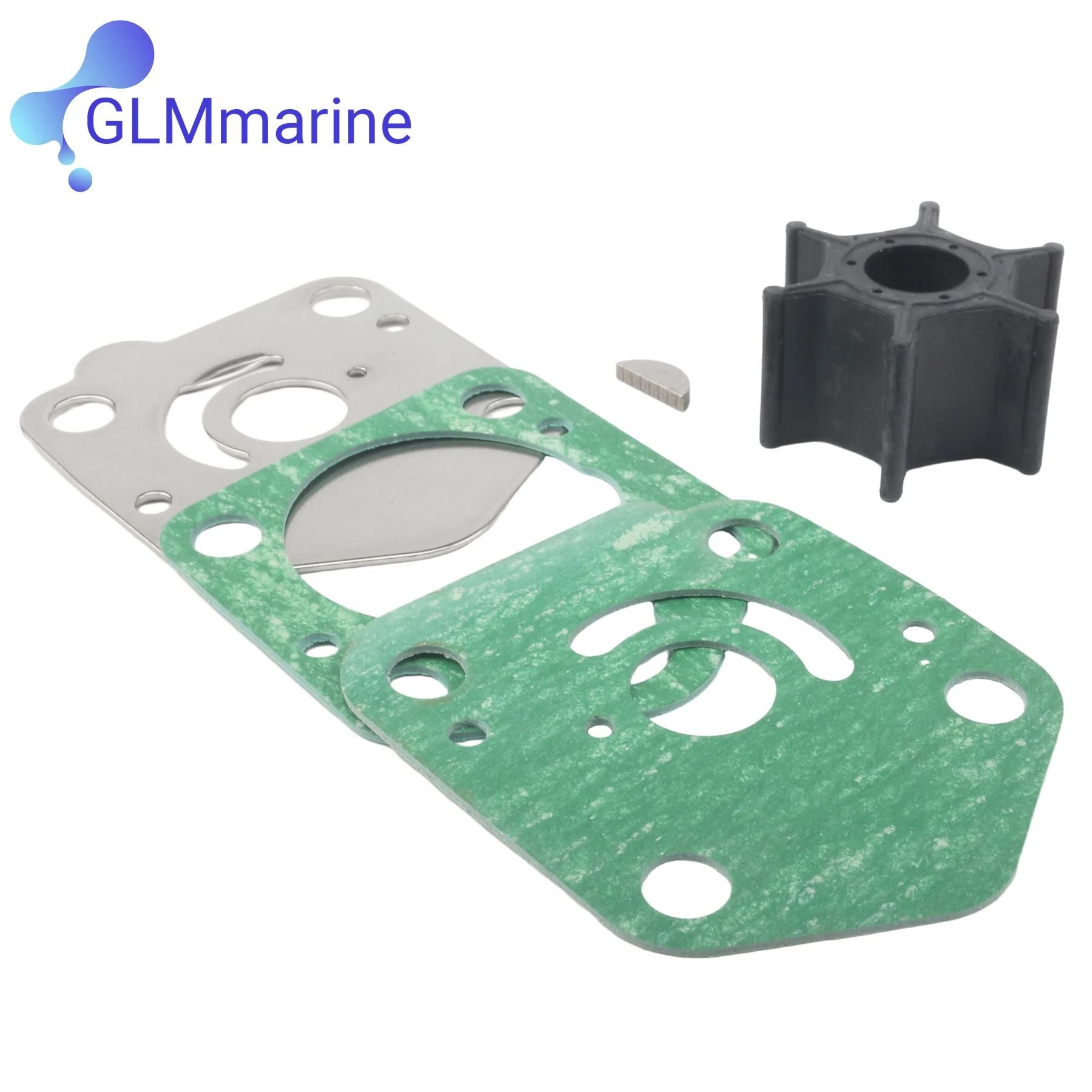 

Water Pump Impeller Kit 17400-94J00 Fits for Suzuki 4 Stroke DF 9.9 15 HP Outboard Engine 2004-2011 Replaces 17400-94J10