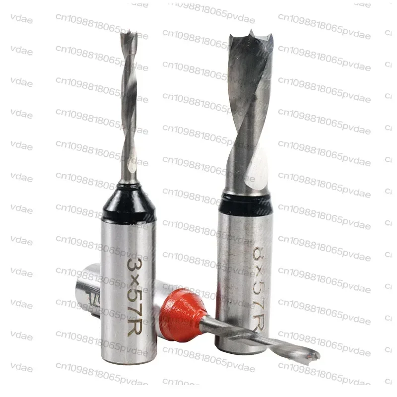 Tool Parts5PCS Good Quality Carbide TCT  Dowel Drill Bits Woodworking Tools CNCRouter For Woodworking MachineryTotal Length 57mm