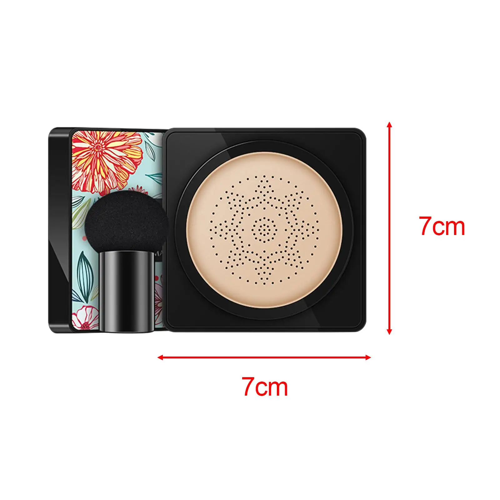 Air Cushion BB Cream Moisturizing Foundation Makeup Concealer Matte Cushion Primer Even Skin Tone for Natural Brightening
