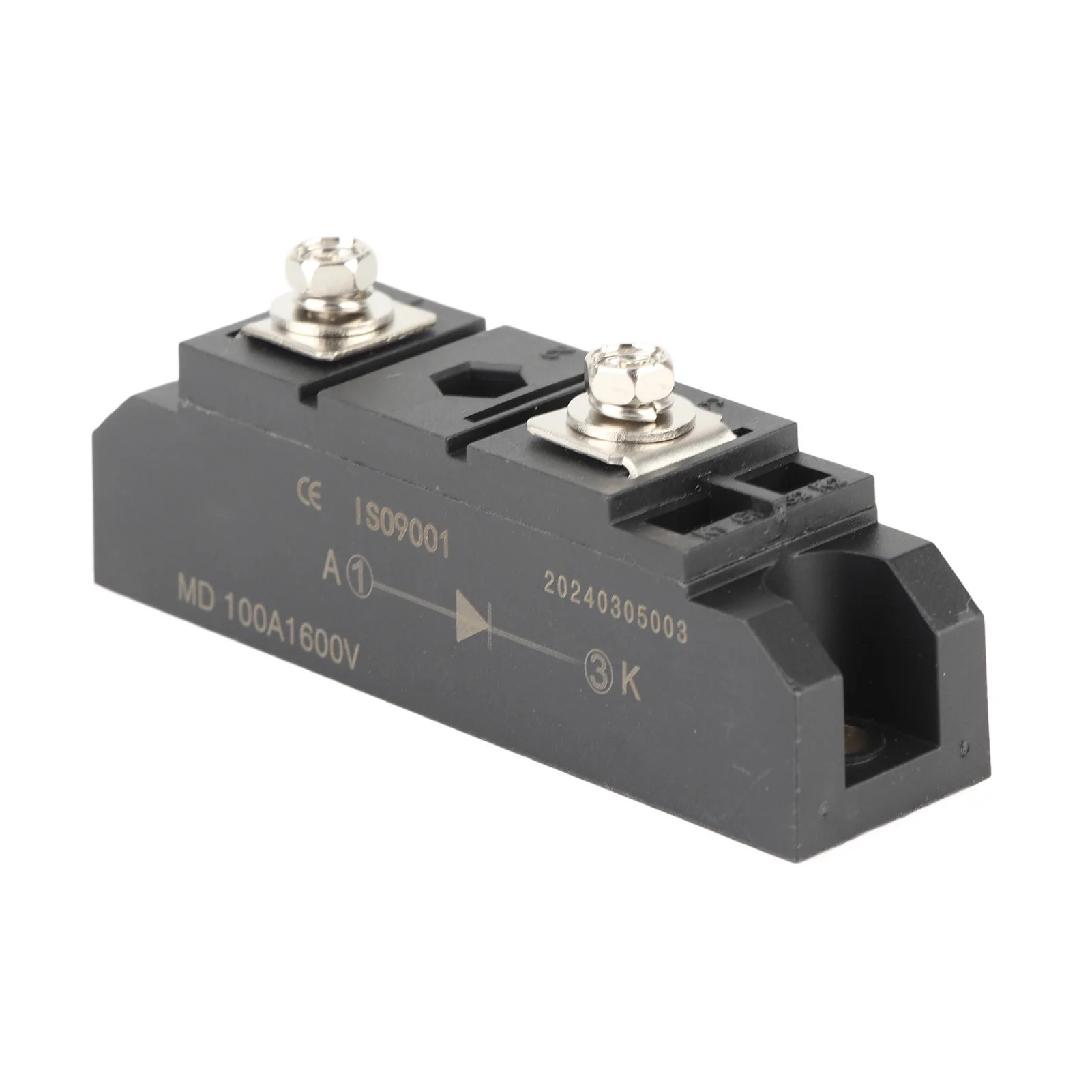 2 Terminal Rectifier Module Bridge Rectifier 2 Terminal Diode Rectifier Power Module Copper Plate Cooling 100A 1600V
