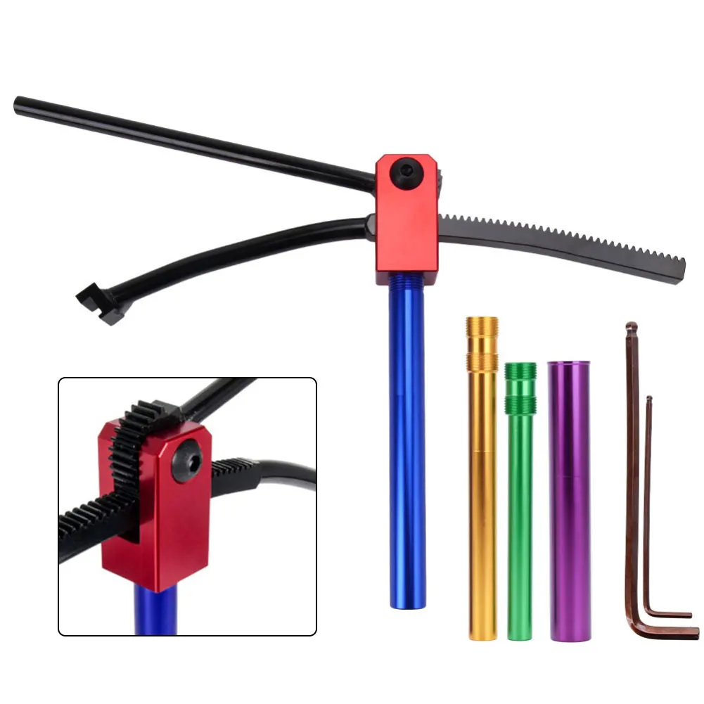 Dirt Bike Tire Changing Tool Kit for Wheels For 16-21inch Fits Axles For 10-25mm Foldable and Portable for Off-Road Use