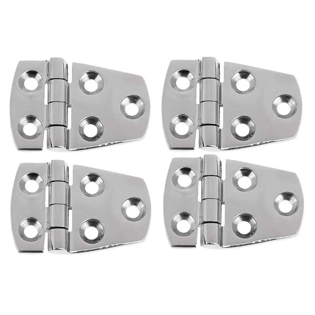 4pcs 57 X 38mm Boat Locker Door Hinge  316 Stainless Steel