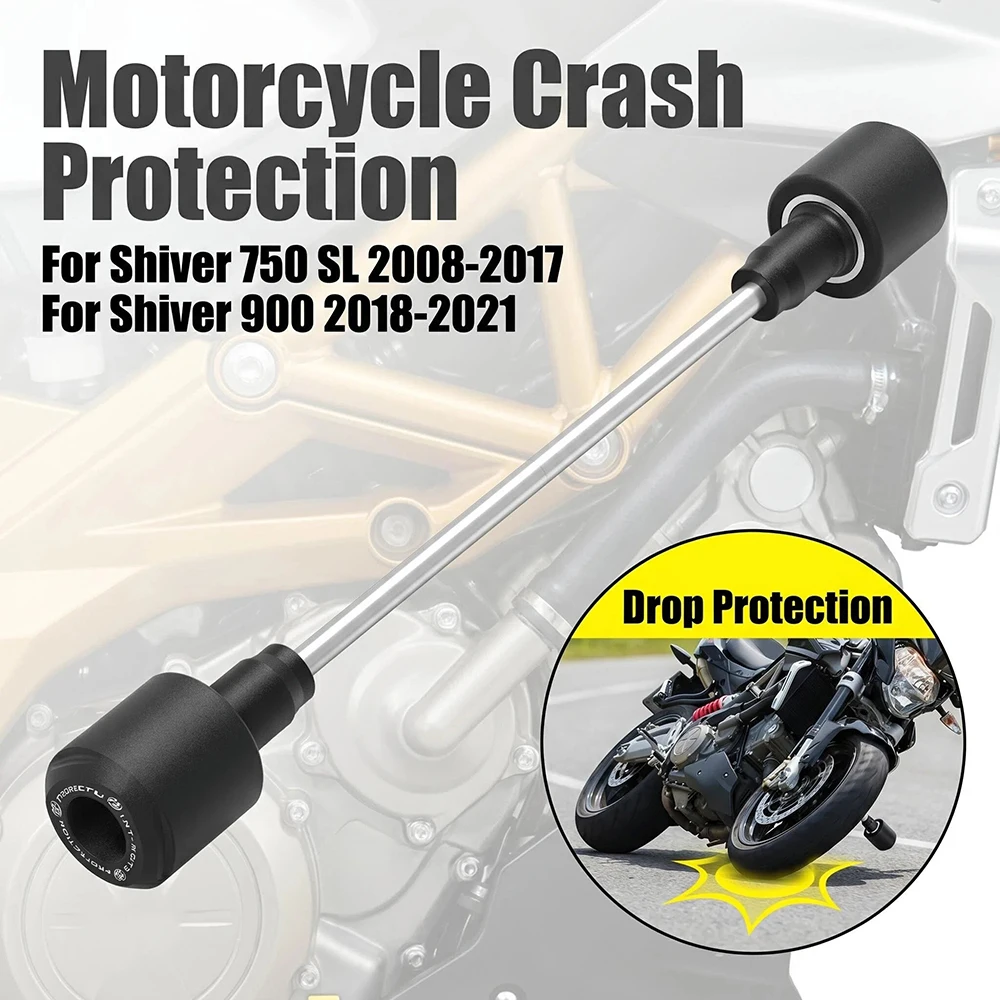Motorcycle Frame Protector Sliders Crash Falling Protection Pad For Aprilia Shiver 750SL 2007-2017 / Shiver 900 2018-2021