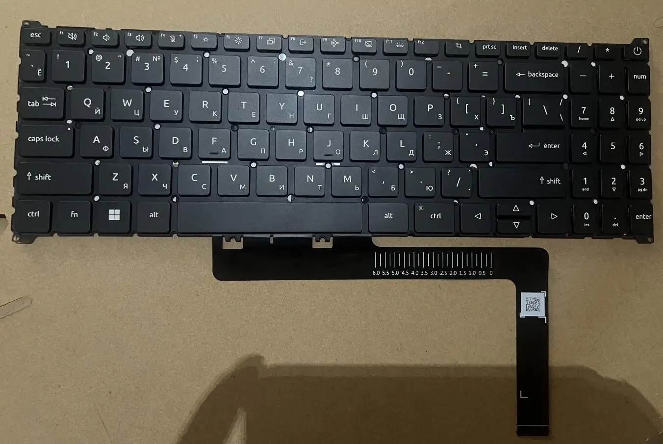 Russian Keyboard for ACER  Nitro V15 ANV15-51 A715-78 A515-58 ANV15-41 Backlighting