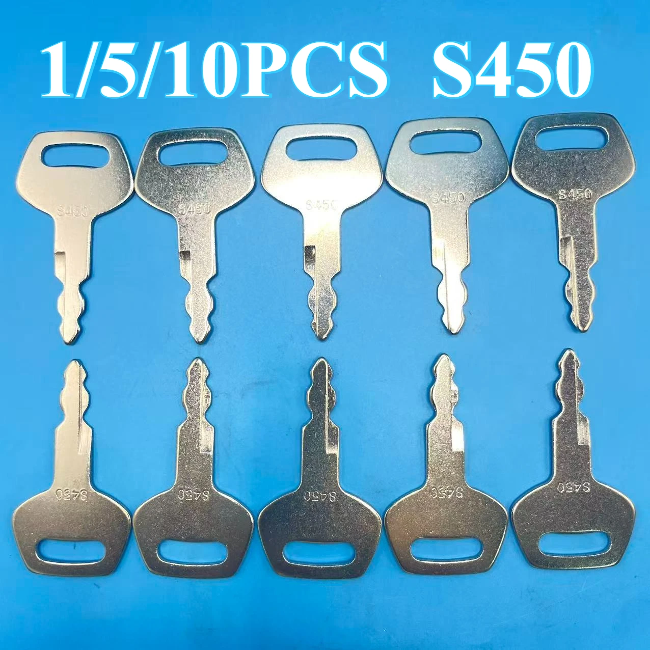 

1/5/10 шт. S450 KEYS Экскаватор Строительный ключ зажигания KHR20070 150979A1 Подходит для Linkbelt