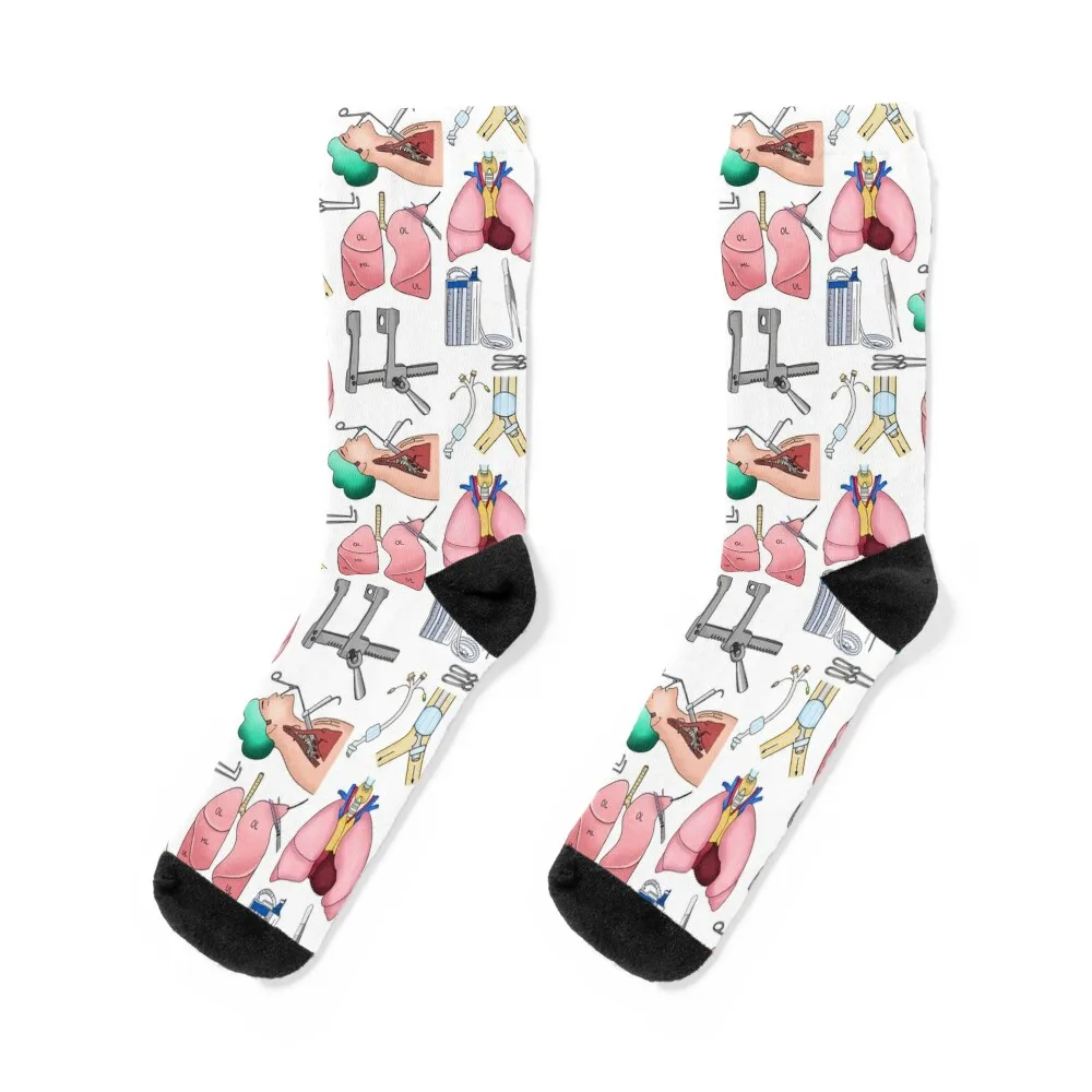 

thoracic surgeries Socks hip hop New year's golf funny gifts Boy Socks Women's