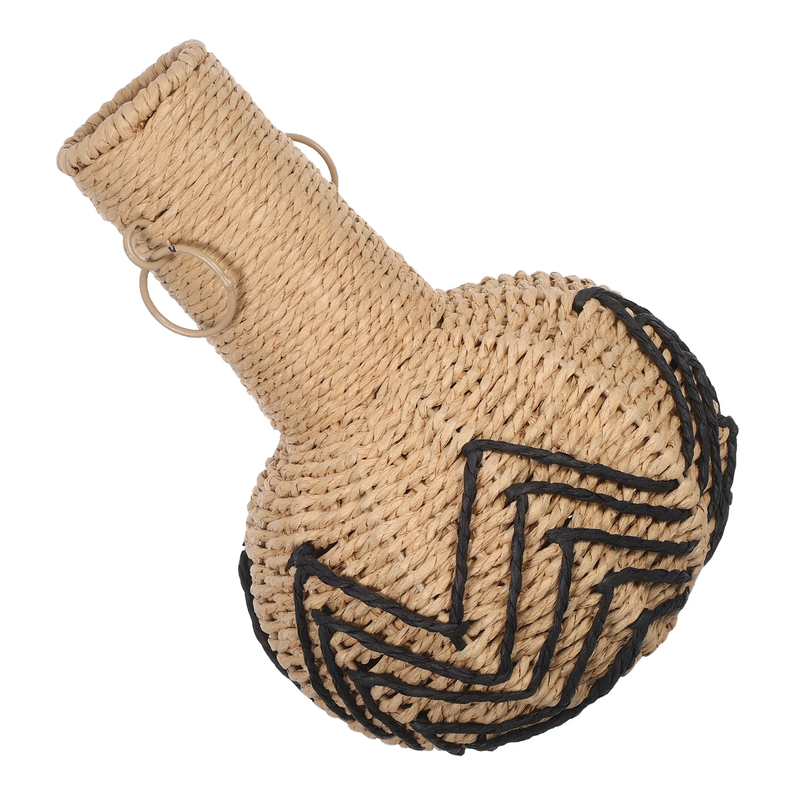 

Paper Rope Decorative Vase Floral Arrangement Basket Seasonal Vintage Wedding Weaving Ropes Flower
