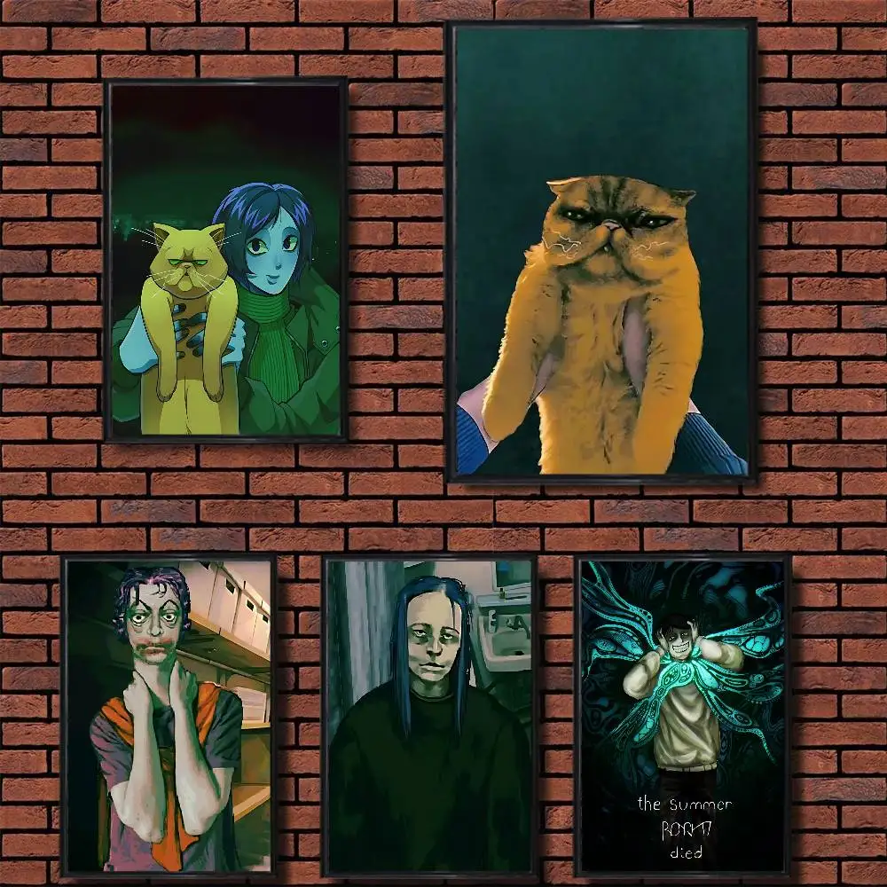 

N-No Im Not a Human game Wall Art Anime Canvas Painting Poster For Living Room Decoration Picture Home Decor