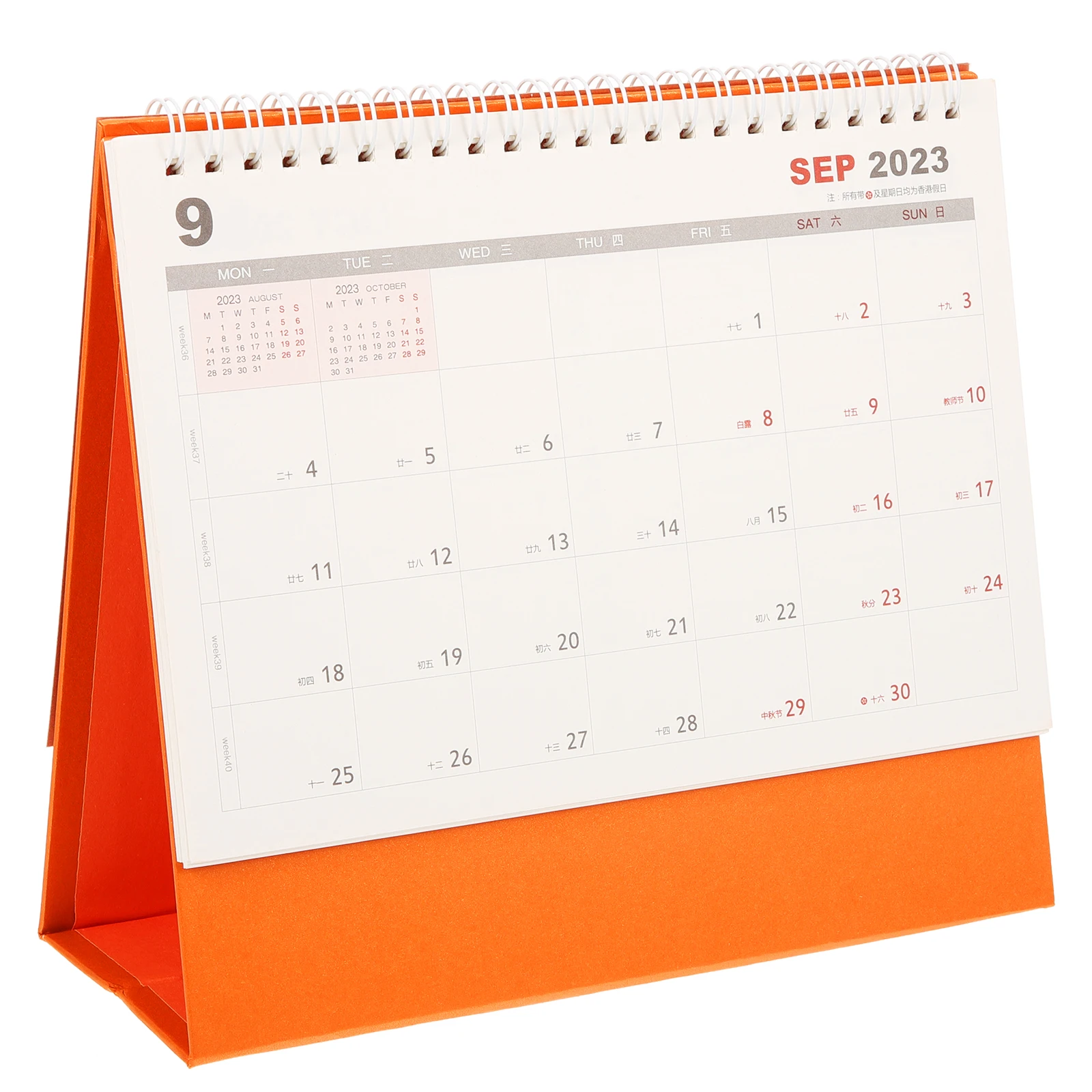 

Desktop Ornament Calendar Standing Office Decor Flip Creative Daily Refrigerator