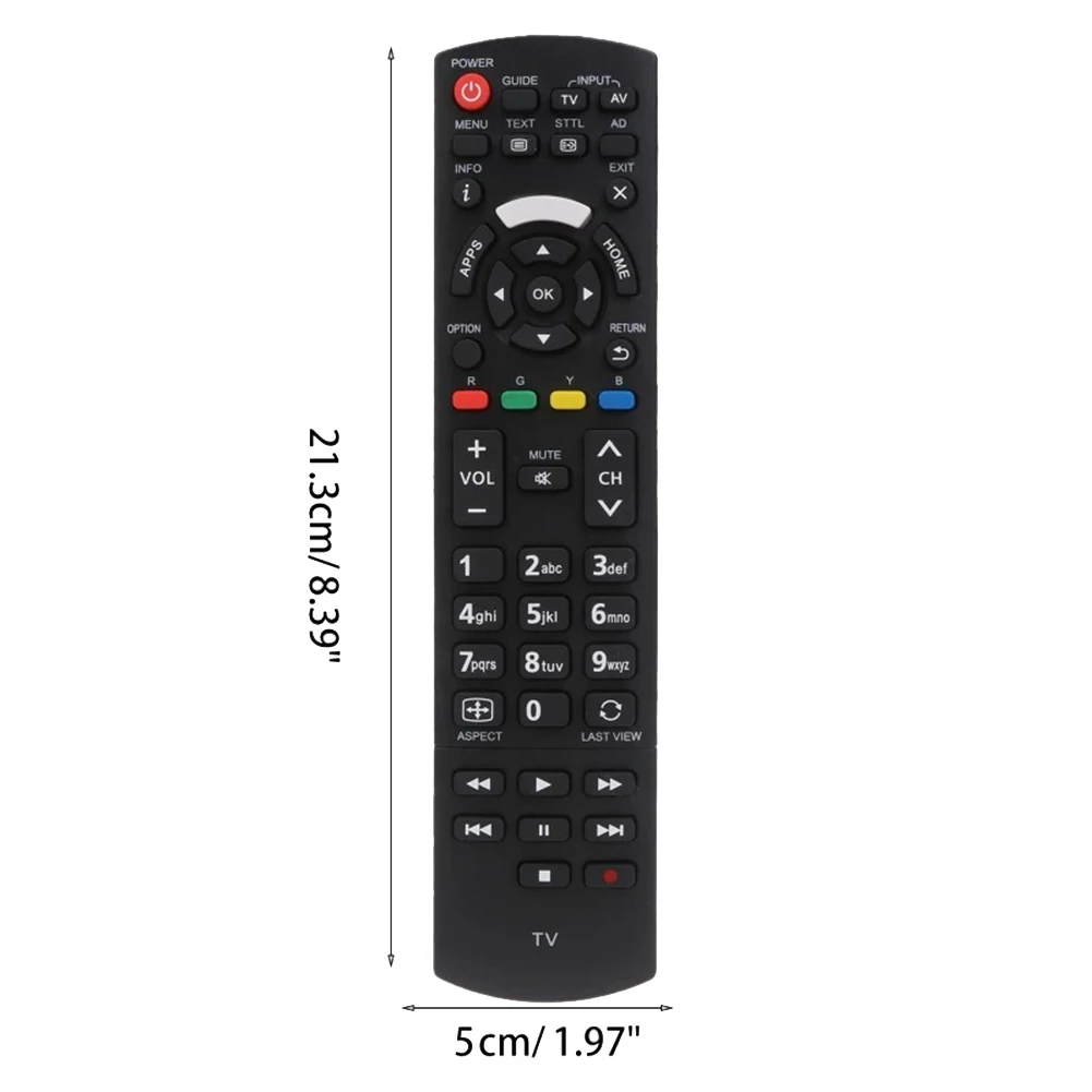 Tv controle remoto para panasonic rc1008t rc1008 n2qayb001008t