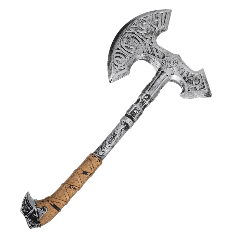 Halloween Ax Lifelike Axe Photo Prop Simulated Fake Decoration Stage Performance Cosplay Props Accessories