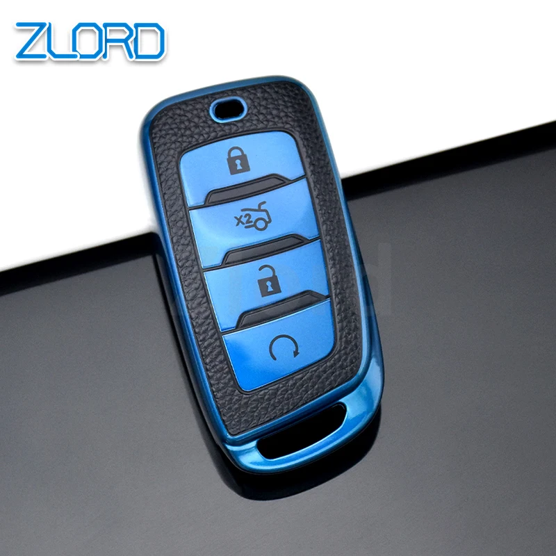 Для Changan CS85 CS35 Plus CS25 CS95 CS85 Coupe ТПУ автомобильный брелок, чехол, автомобильный держатель, умный пульт дистанционного управления, аксессуары для автостайлинга