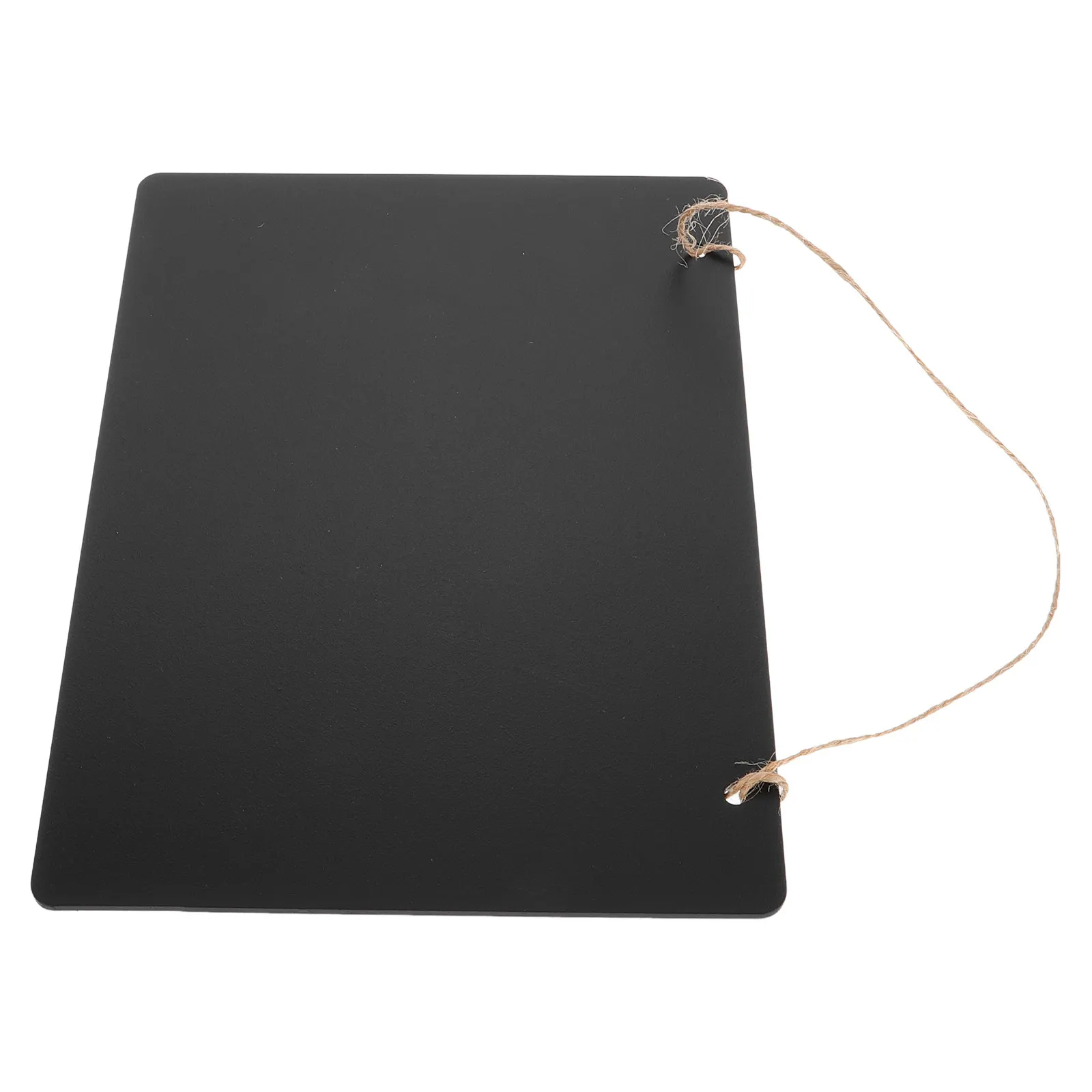 Erasable Chalkboard Sign Double-Sided Density Board Wall Decor Sign for Writing Messages Notices Hanging Blackboard Home Kitchen