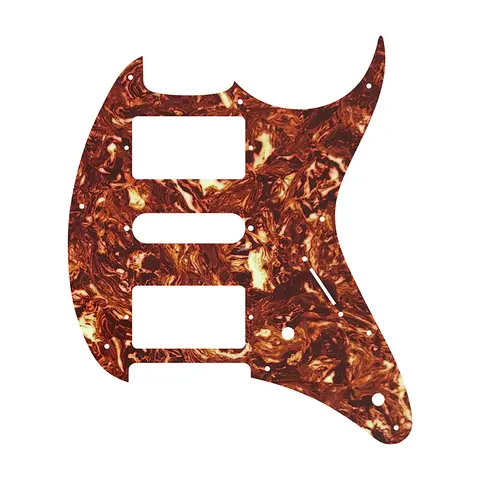 XINYUE Custom Guitar Parts For Cort Hiram Bullock HSH Guitar Pickguards Scratch Plate Replacement Multicolor Choice
