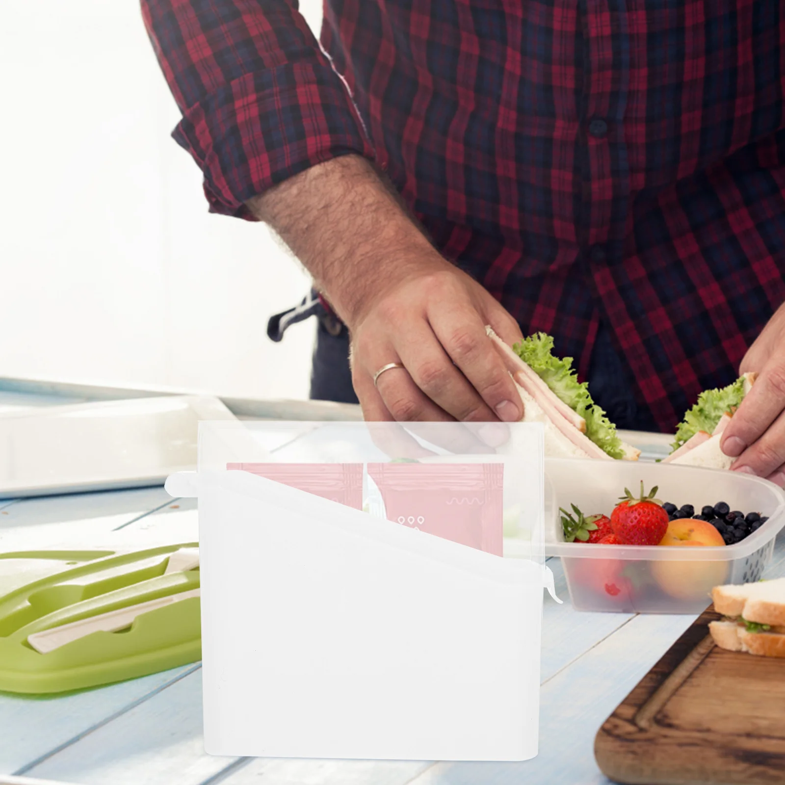 

Cheese Box Fridge Storage Reusable Clear Container for Sliced Cheese Butter Tea Bag Storage No Harmful Substances Kitchen Tool