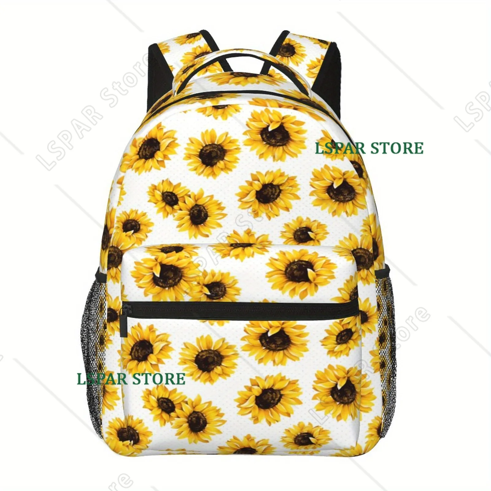 

Fresh Sunflower Backpack Unisex Casual Laptop Backpacks School Bookbag Travel Hiking Camping Daypack