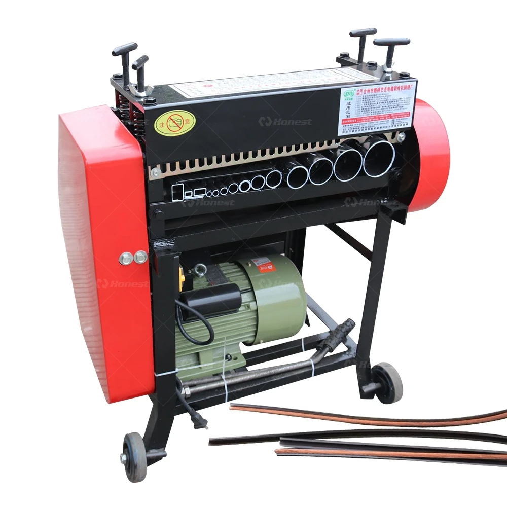 Cooper Recycling Electric Cable Wire Stripping Machine for Scrap Copper Wires in Good Price
