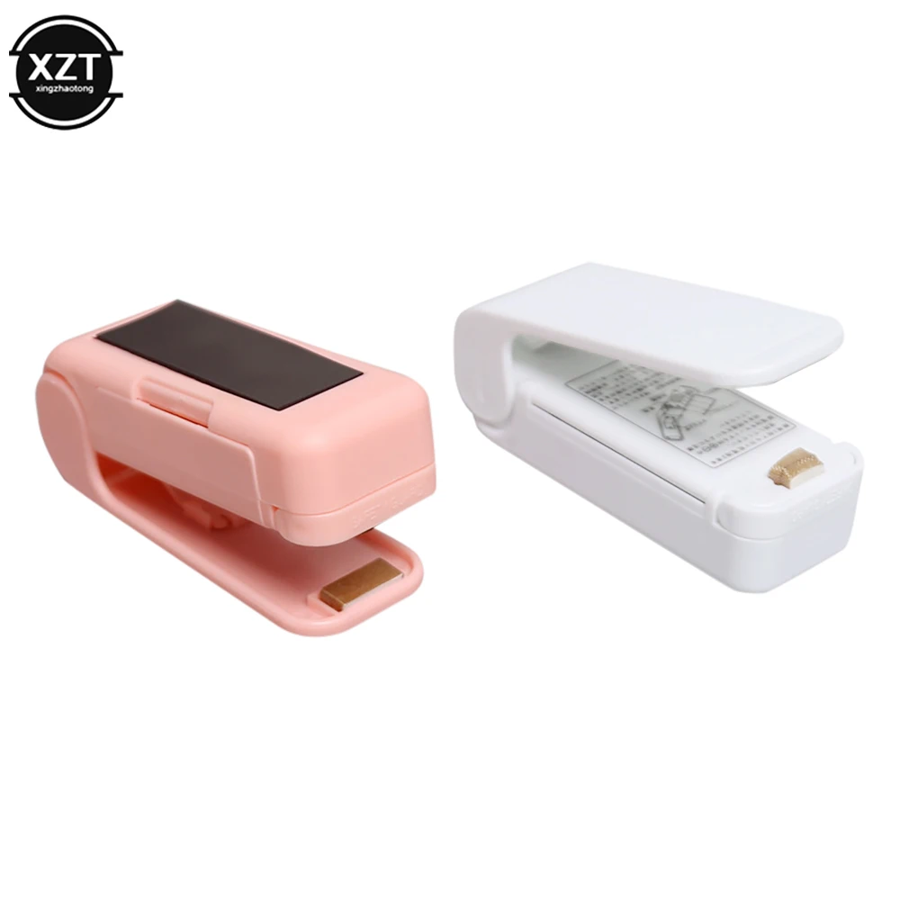 Mini Heat Bag Sealing Machine Package Sealer Bags Thermal Plastic Food Bag Closure Portable Sealer Packing Kitchen Special Tools