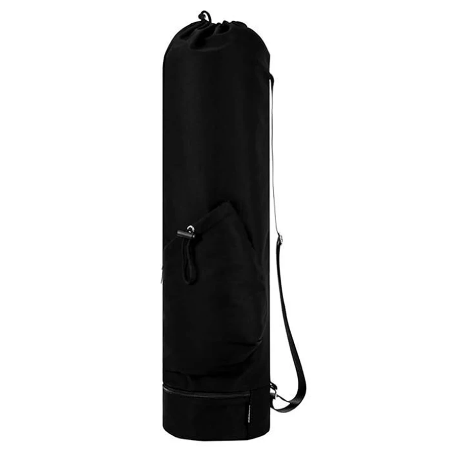 Large-capacity fitness yoga mat storage bag - multi-functional storage bag - fully covered with canvas material - adjustable sho image 3