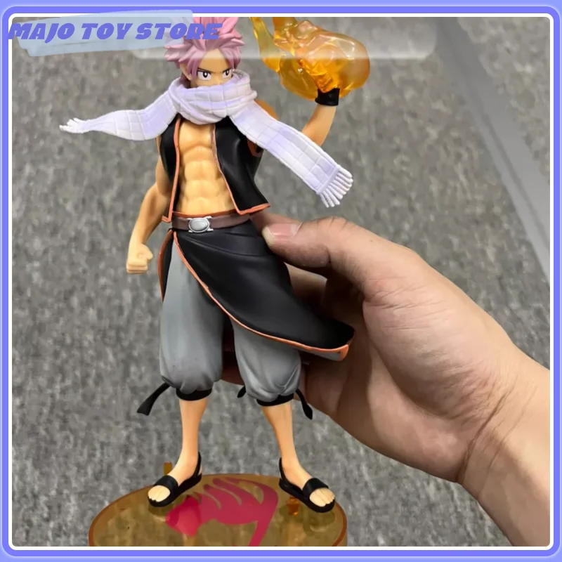 Anime Periférico Action Figure Toy para Crianças, Boneca De Pé, Fairy Tail, Etherious Natsu Dragneel, GK Model, 23cm, Dígito Presente Pvc