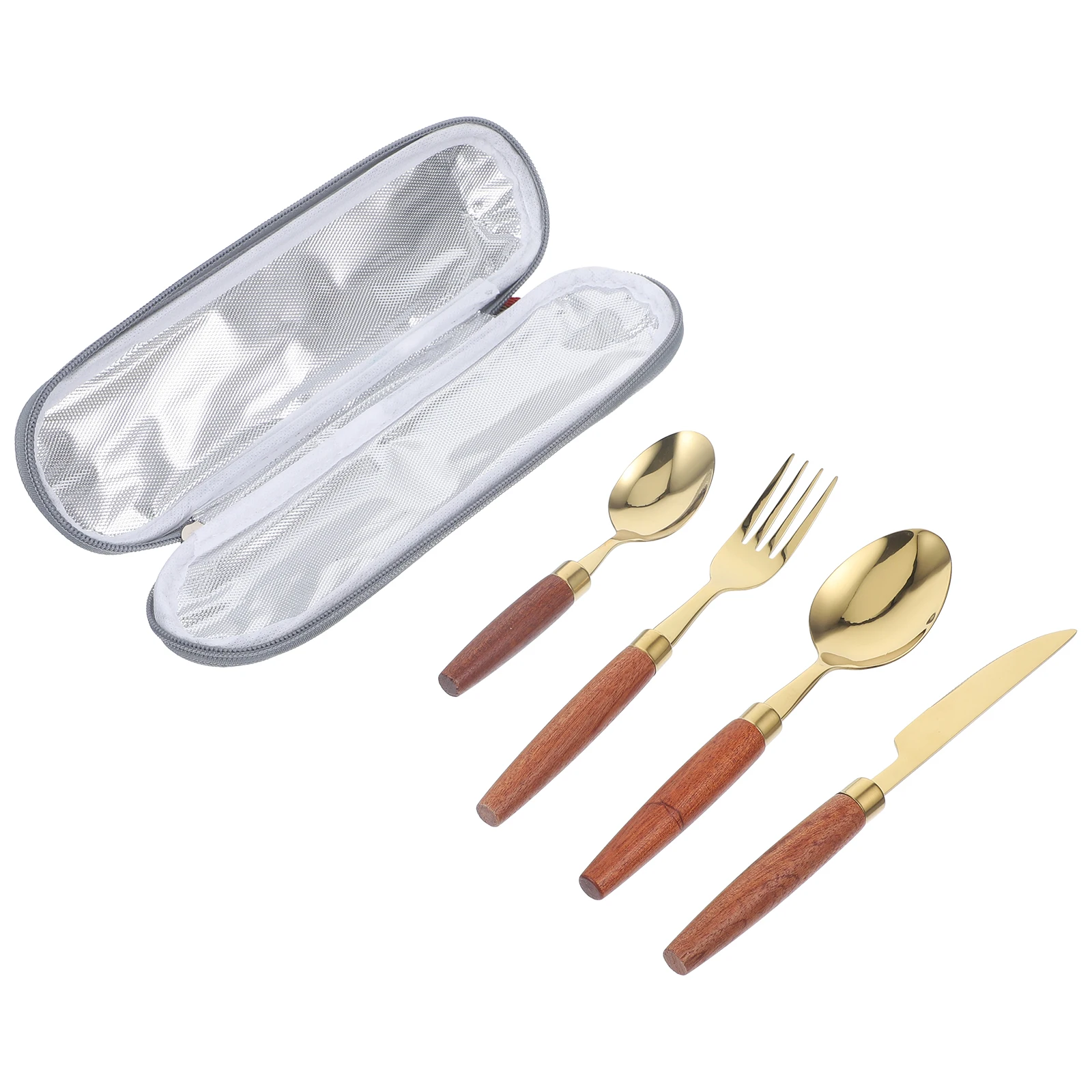 

Utensil Outdoor Picnic Knife and Fork Spoon Set Silverware Camping Utensils Travel Cutlery