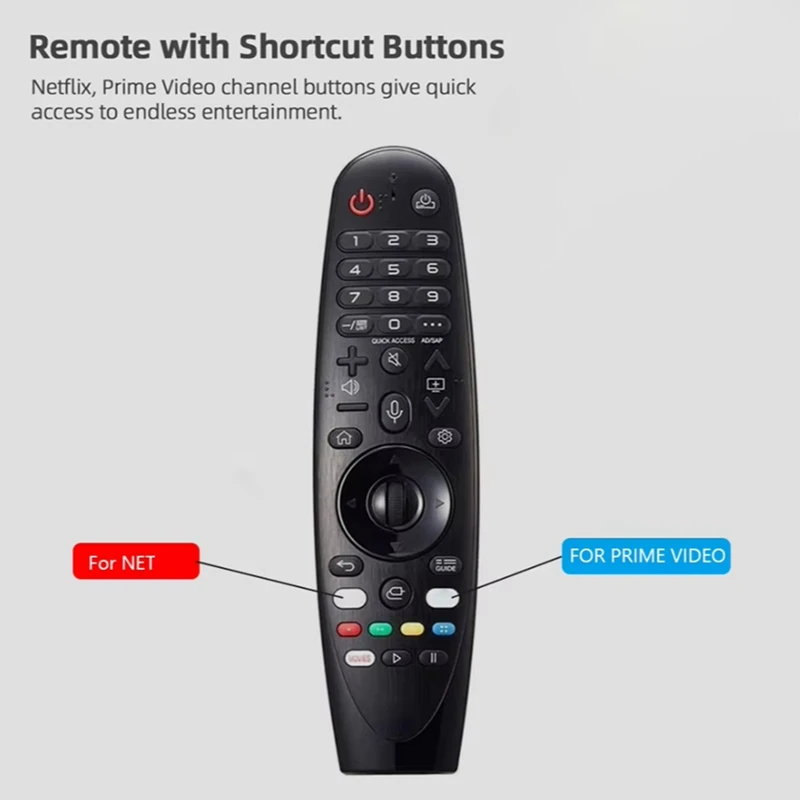 2Pcs Replacement Smart TV Remote Control AKB75855501 MR20GA Mouse with Voice for 4K 8K UHD OLED NanoCell-A32R