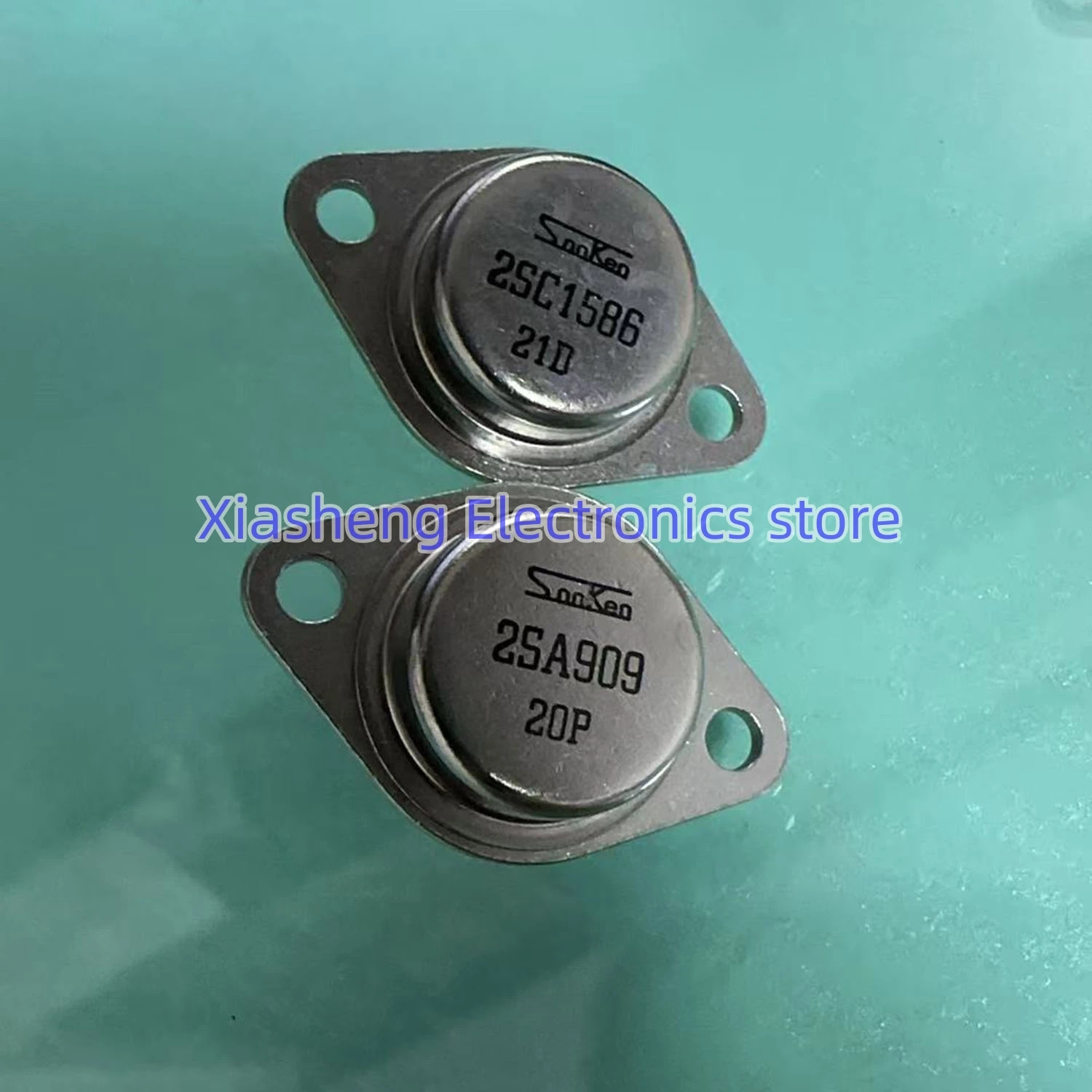 New Original 1Pair 2SA909 A909 + 2SC1586 C1586 TO-3 Amplifier Transistor In Stock Good Quality