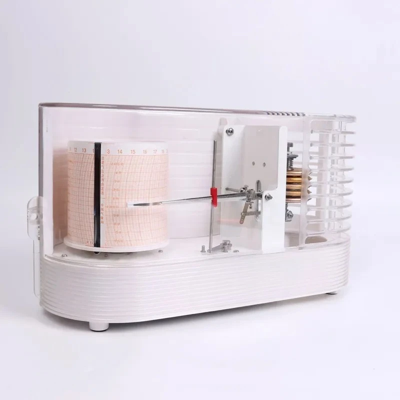 Pneumatic Weekly Recorder Automatic Empty Box Barometer Marine Mechanical Pressure Gauge Ship Weather Monitor