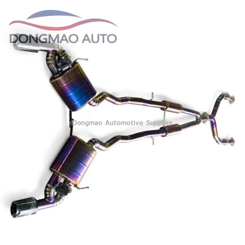 For Infiniti Q60 3.0T 2017-2024 Titanium Alloy Performance Valve Electronic Muffler Performance Exhaust Device Cat Back Exhaust